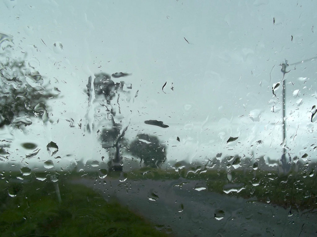 La pluie, beau comme du Philippe Cogné