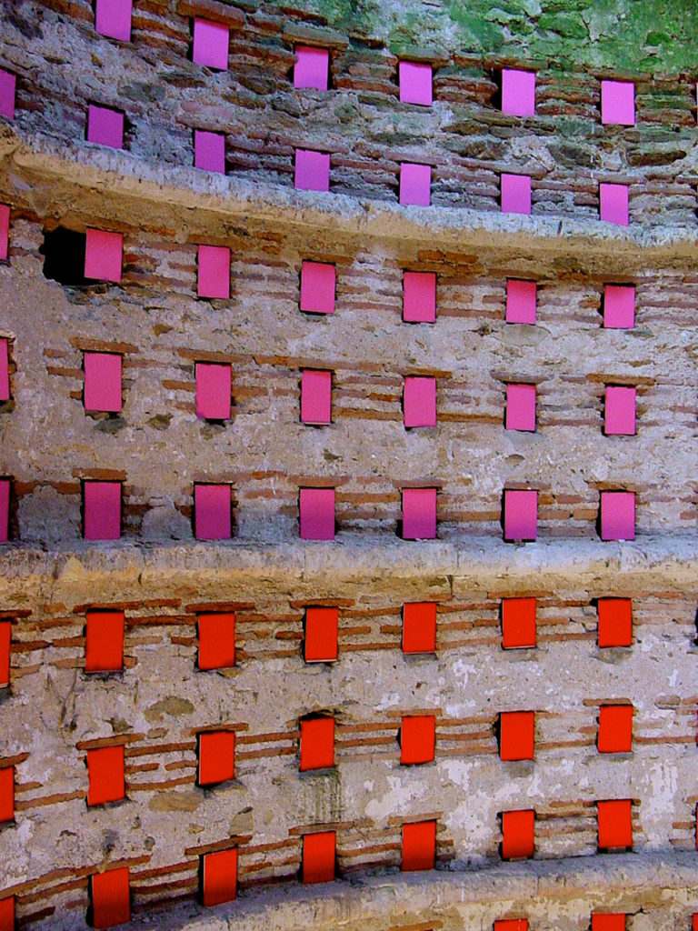Installation dans le cadre de 1Jardin/1Artiste