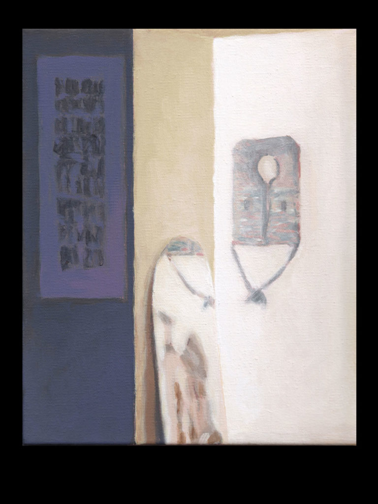 peinture J-Claude Artaud, galerie Café des Négociants