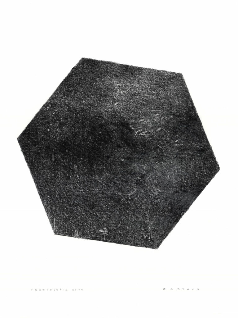 art, dessin, graphite, papier Jean-Claude Artaud