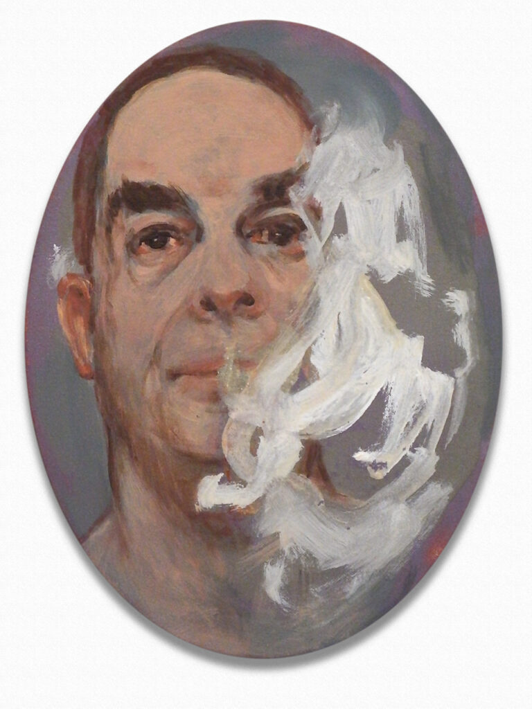 autoportrait, peinture, J-Claude Artaud, 2026