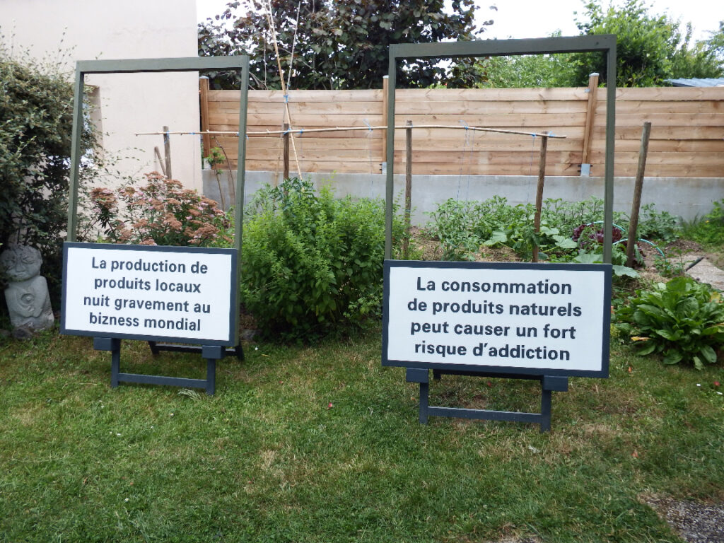 avertissement parodique, peinture, J-Claude Artaud, 2026